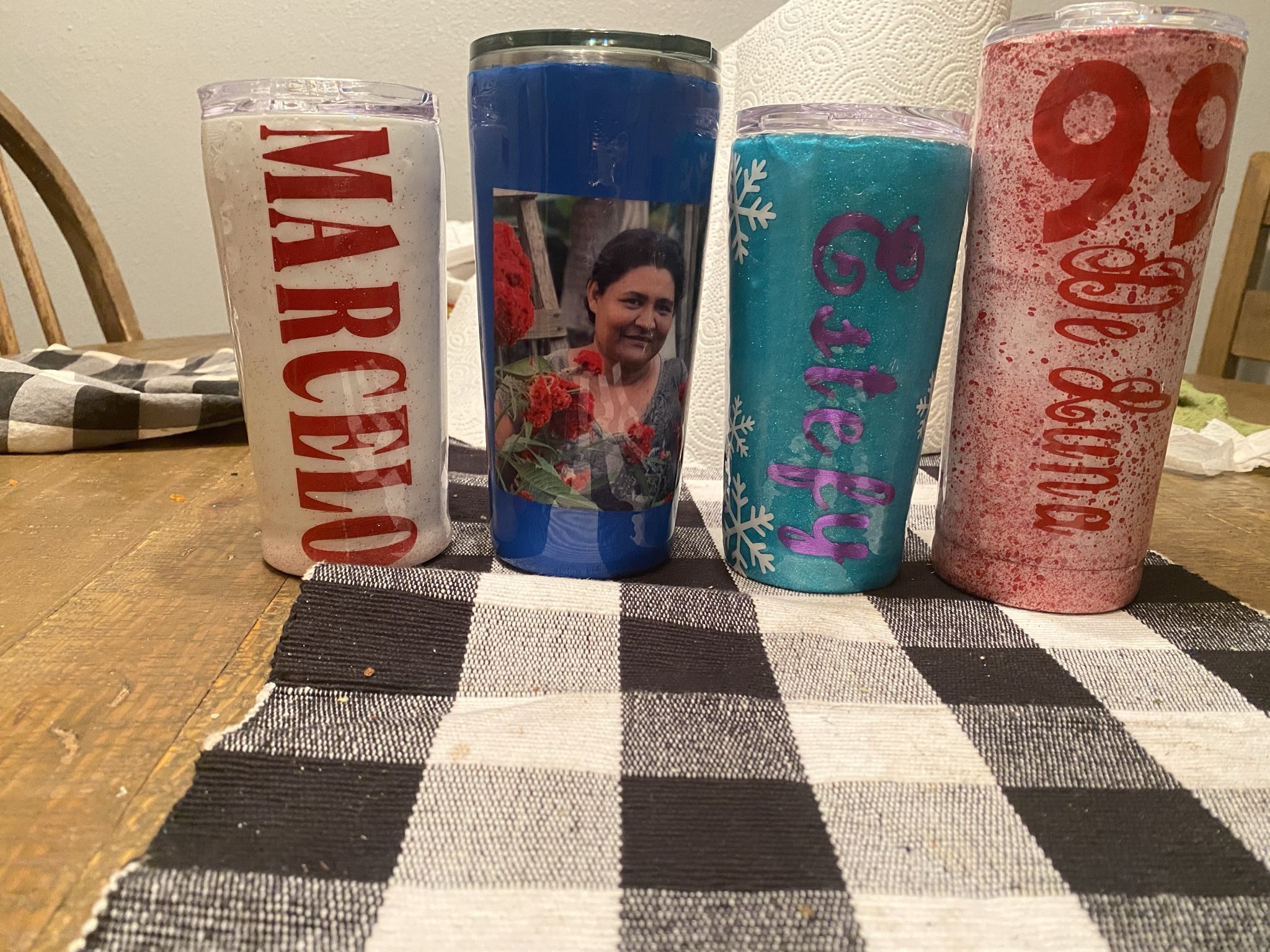 Custom Epoxy Tumblers