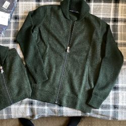 B. draddy Alpaca Zipper Jacket