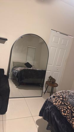 Oversized Arch top mirror