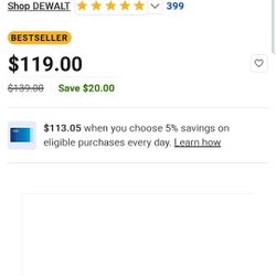 DeWalt Sawzaw Like New