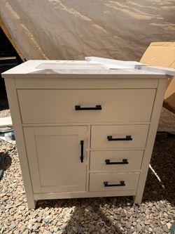 Gabinete Para Baño Con Pieedra Y Sinc