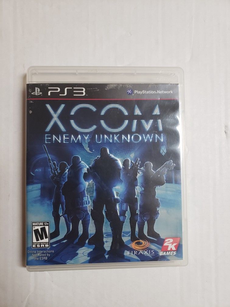 PS3 XCOM Enemy Unknown Game