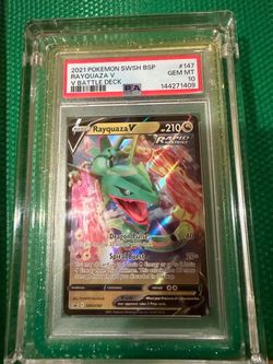 Pokemon Rayquaza V #147 PSA 10