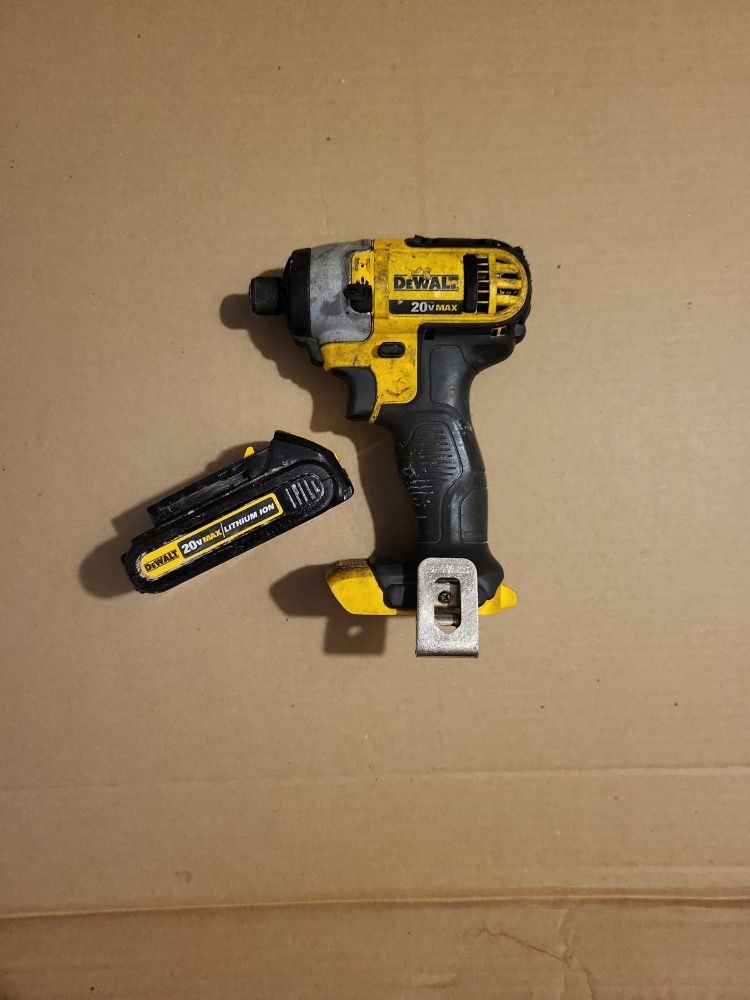 Dewalt Impact Driver with Battery