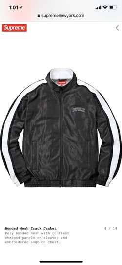Supreme Bonded Mesh Track Jacket size L
