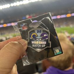 Game Pin Los Angeles Rams Vs Minnesota Vikings State Farm Stadium Arizona Playoffs