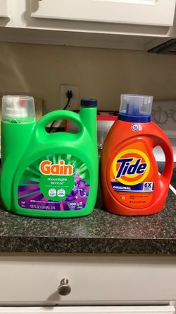 Tide & Gain Liquid Detergent-2 Items!($28.91+Value)