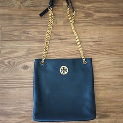 Tory Burch Square Leather Crossbody Bag