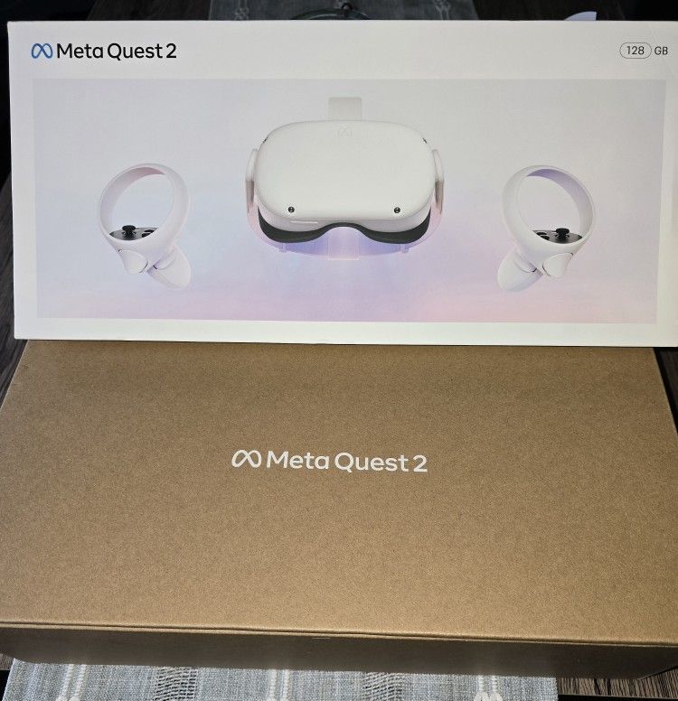Meta Quest 2 — All-in-One Wireless VR Headset — 128GB