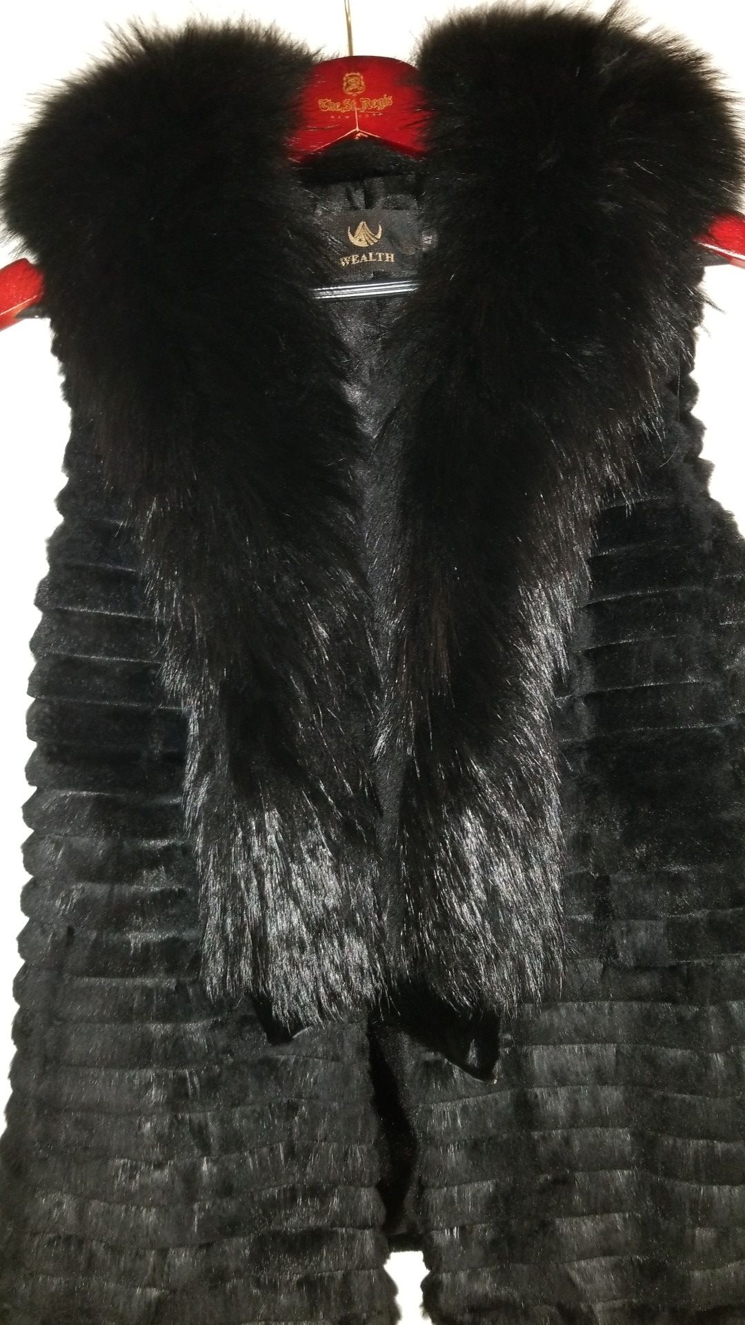 Fox fur vest