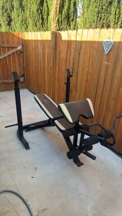 Marcy weight bench