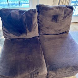 Nice Dark Brown Sofa