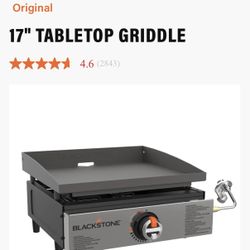 Blackstone 17’’ Tabletop Griddle