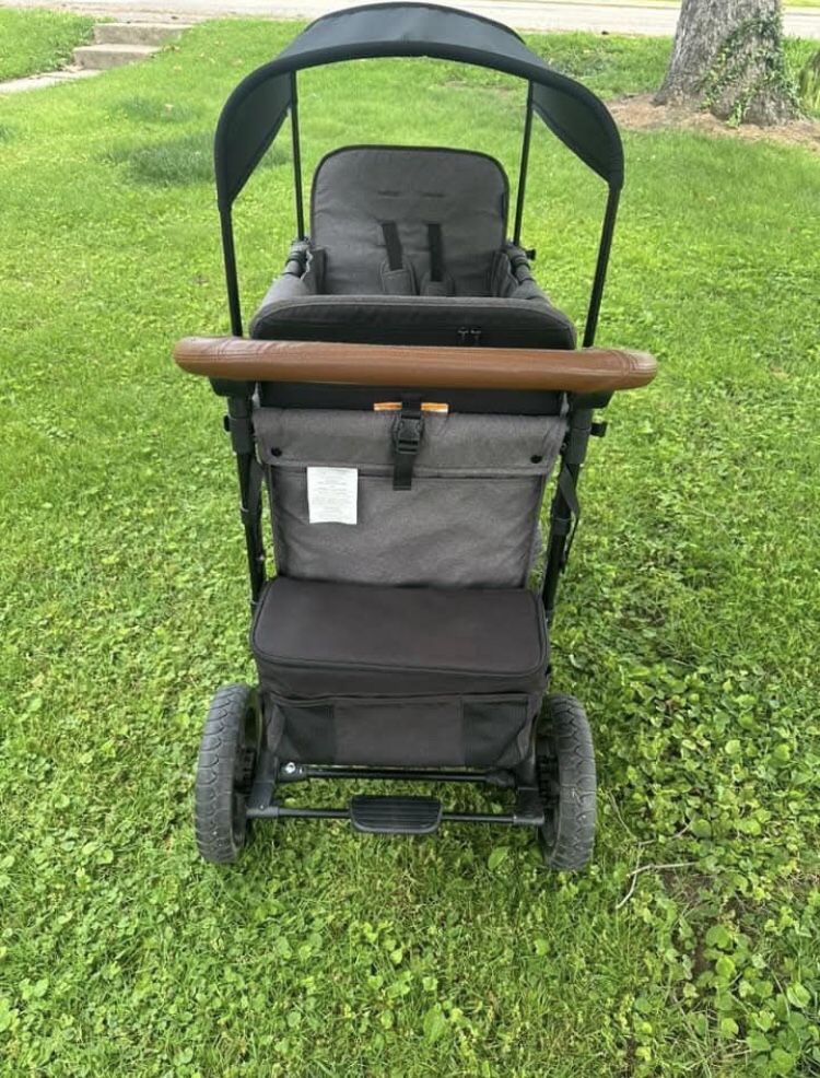 W2+Luxe/Luxury~Wonderfold~stroller/wagon~with/Canopy