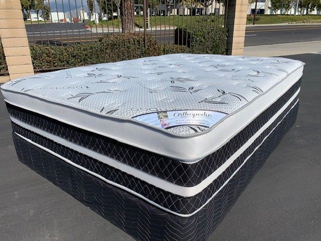 Queen Ortho Bamboo Pillow Top!!