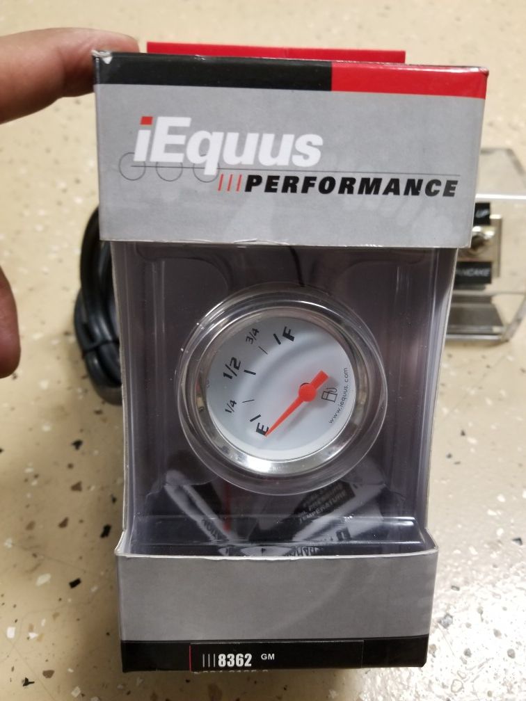 iEquus fuel gauge new