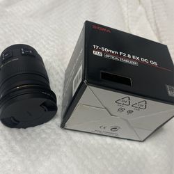 Sigma 17-50 Mm F2.8 Ex Dc Os