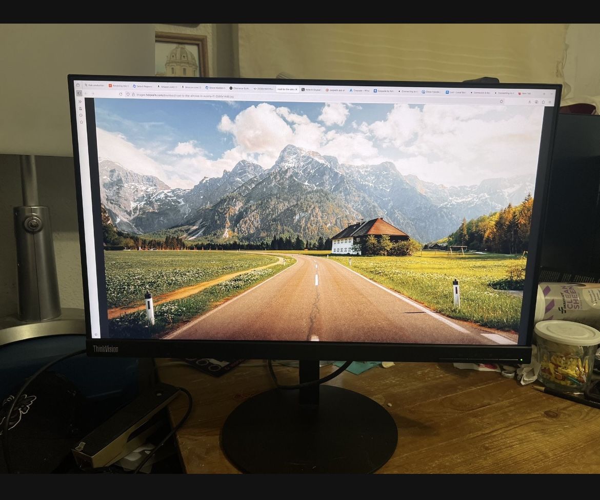 QHD 23.8 Inch Lenovo Monitor