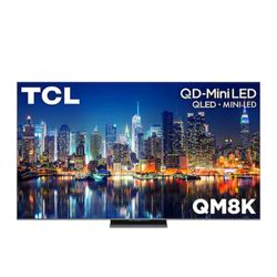 TCL - 75" Class QM8K Series 4K UHD HDR QD-Mini LED Smart TV with Google TV (2025)