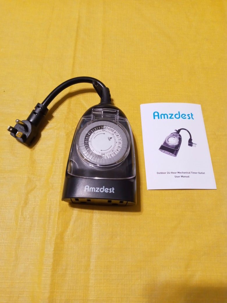 Amzdest Waterproof Outdoor Timer