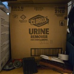Clorox Urine removal, stain and odors, bathroom plumber
