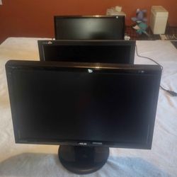 KDS 900W & ASUS VH226H LCD Computer Monitors – Both Working(OBO)