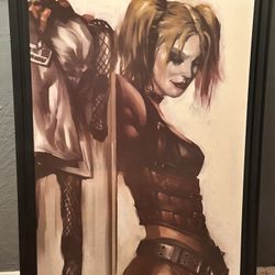 Harley Quinn  Canvas Painting 