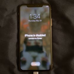 (Taking Offers) iPhone X Rose Gold With Forgotten Password