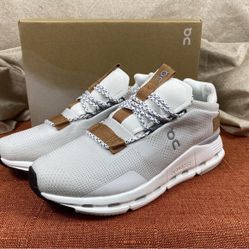 On Running Cloudnova White Pearl Brown