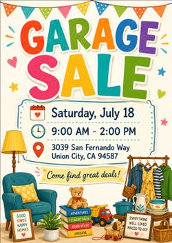 Huge Garage Sale This Saturday: New, Like-New & Open-Box Items from $1