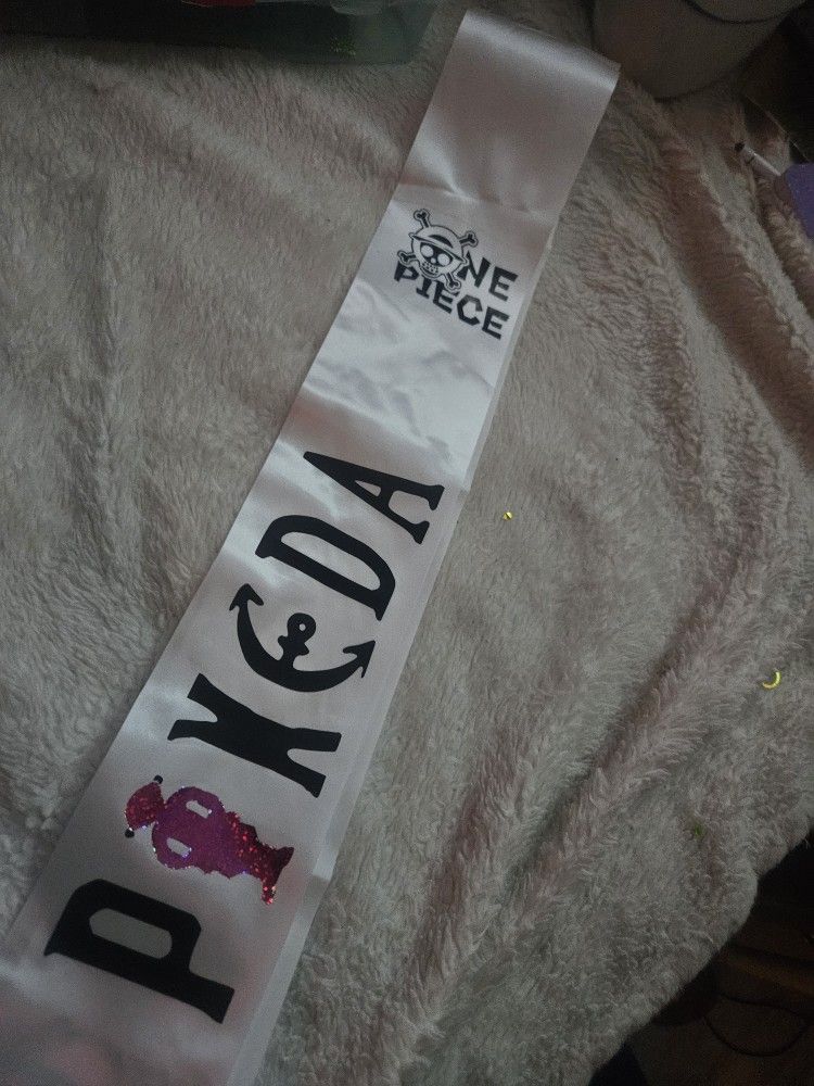 Custom Birthday Sash