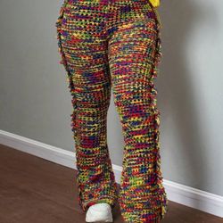 Crotchet Pants Size Large New