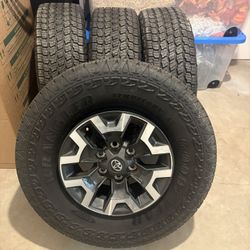 Stock Toyota Tacoma Rims & Tires 