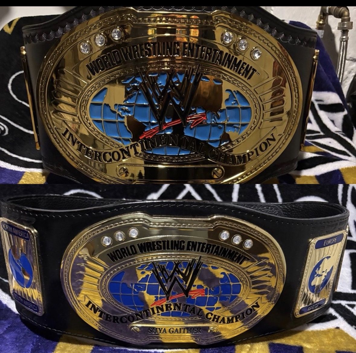 Kid And Adult Size WWE INTERCONTINENTAL CHAMPIONSHIPS