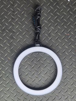 LED Ring Light with Flexible Arm Mount