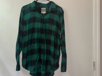 American Eagle Plaid Shirt size Large