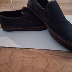 Mebs Black Gucci Deck Shoea