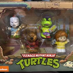 Teenage Mutant Ninja Turtles LIttle People Collecotor Allies Special Edition Set