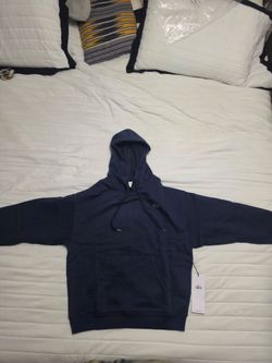 (  MEDIUM  )Alo Yoga Navy Blue Pullover Hoodie