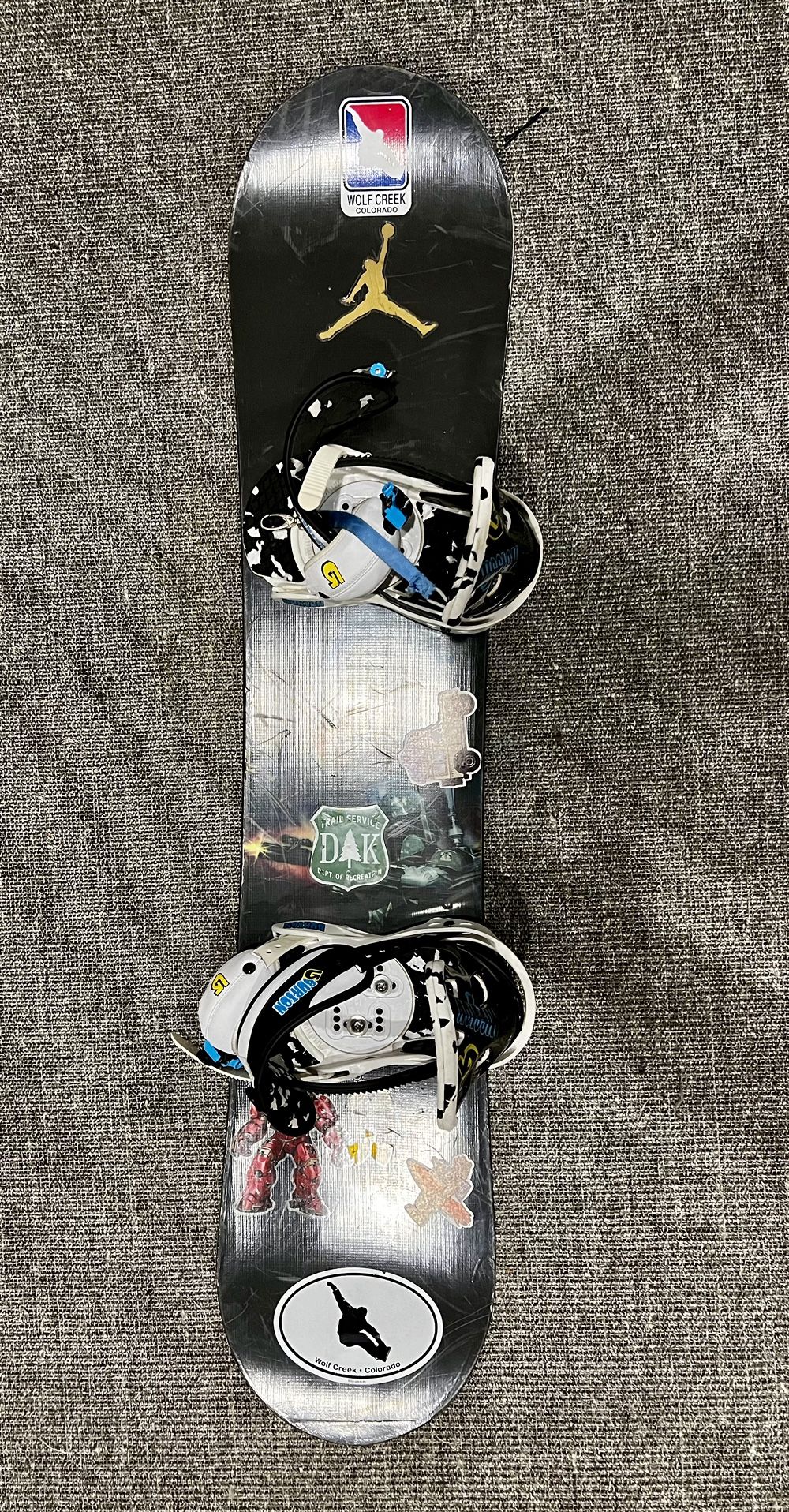 バートン　スターウォーズ　125 Burton Star Wars Kids Snowboard 125 Boba Fett With Burton Bindings