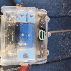 Cable Car Audio Y Porta Fusibles Y Fusible De Breke 