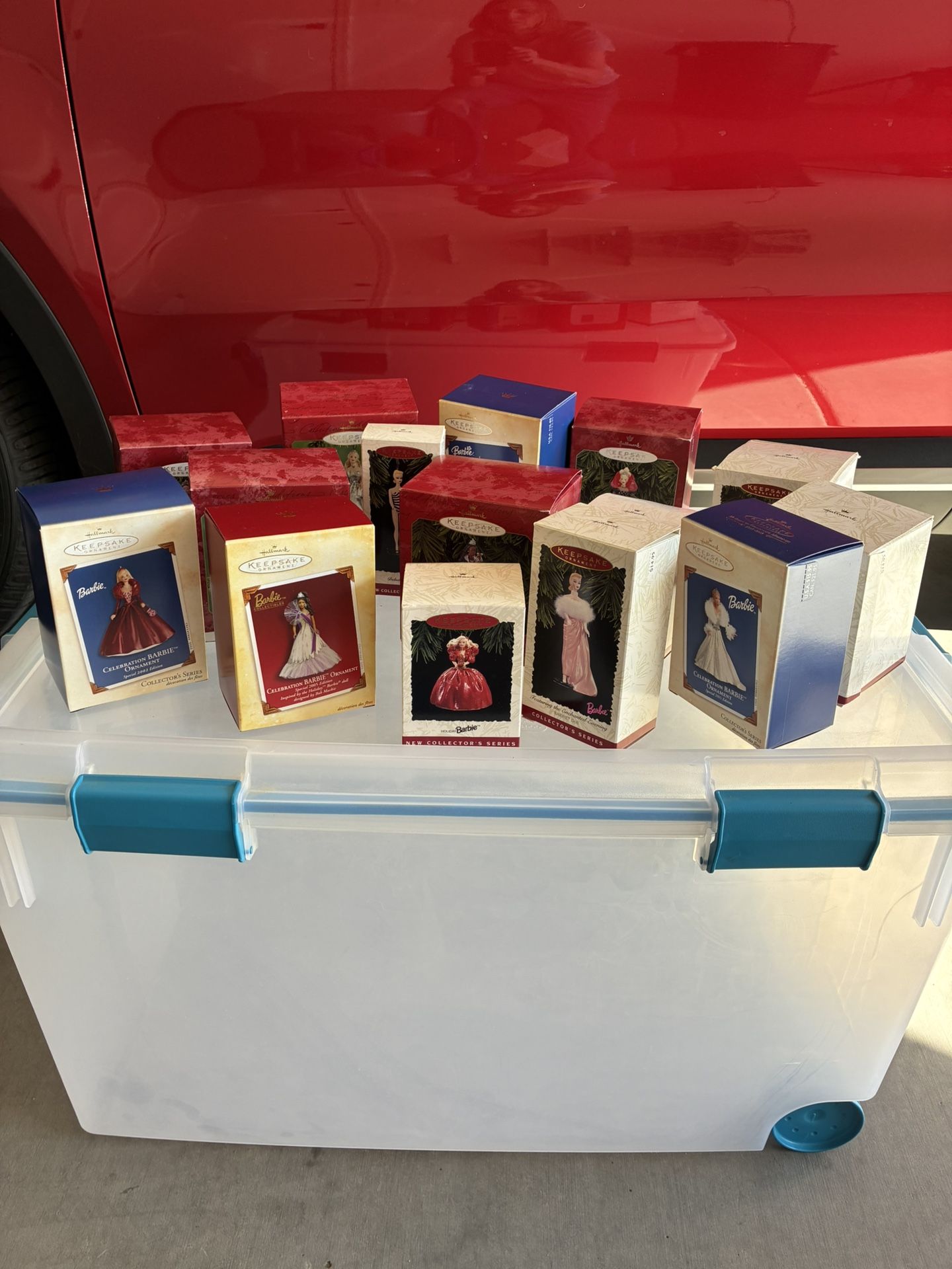 Barbie Xmas Ornaments