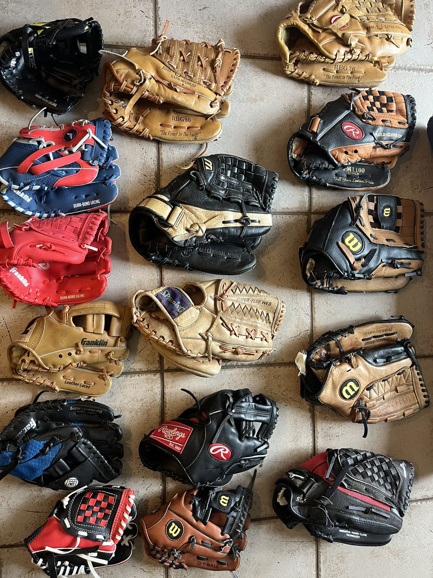 Baseball Gloves/ Gear 