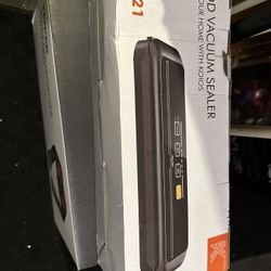Vacuum, Food Sealer.