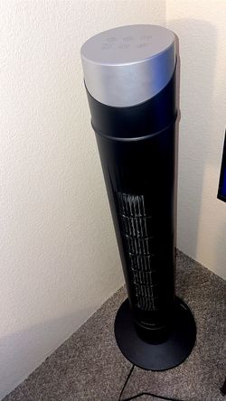 digital-display oscillating tower fan