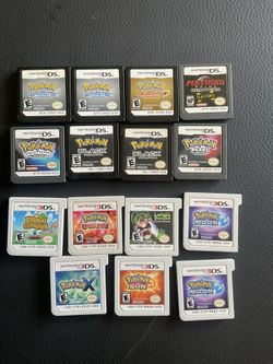 Nintendo Ds Games And 3 Ds Games