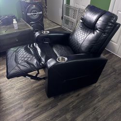 Two Recliner Leather Lazy Boy