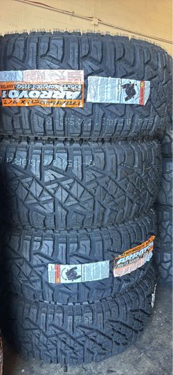 35/12.50/20 New Arroyo X R/T Tires