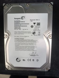 Seagate 1 TB Hard Drive