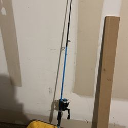 New Fishing Rod And Tackle Lot 